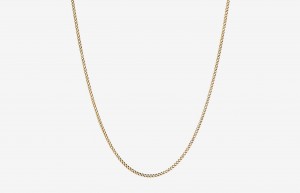 Oliver Cabell 1.4mm Cuban Ketting Heren Goud | Nederland-529160