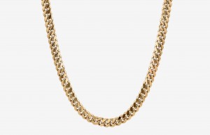 Oliver Cabell 5mm Cuban Ketting Heren Goud | Nederland-395841