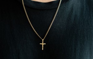 Oliver Cabell Cross Pendant Ketting Heren Goud | Nederland-635407