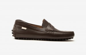 Oliver Cabell Driver Loafers Heren Chocola | Nederland-297506