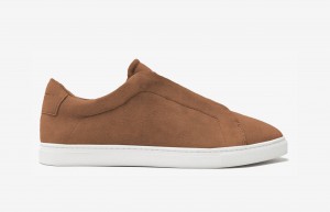 Oliver Cabell Low 1 Laceless Sneakers Dames Bruin | Nederland-937201