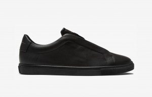 Oliver Cabell Low 1 Laceless Sneakers Heren Zwart | Nederland-187302