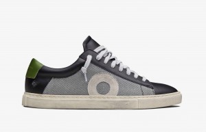 Oliver Cabell Low 1 Sneakers Dames Zwart Wit | Nederland-368290