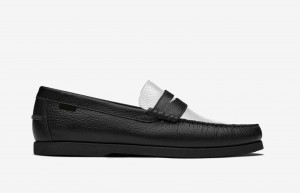 Oliver Cabell Penny Loafers Heren Zwart Wit | Nederland-041679