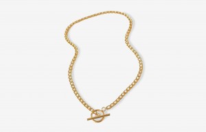 Oliver Cabell Toggle Ketting Dames Goud | Nederland-721043