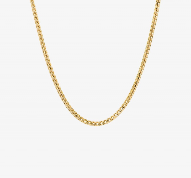 Oliver Cabell 3mm Franco Ketting Heren Goud | Nederland-481357