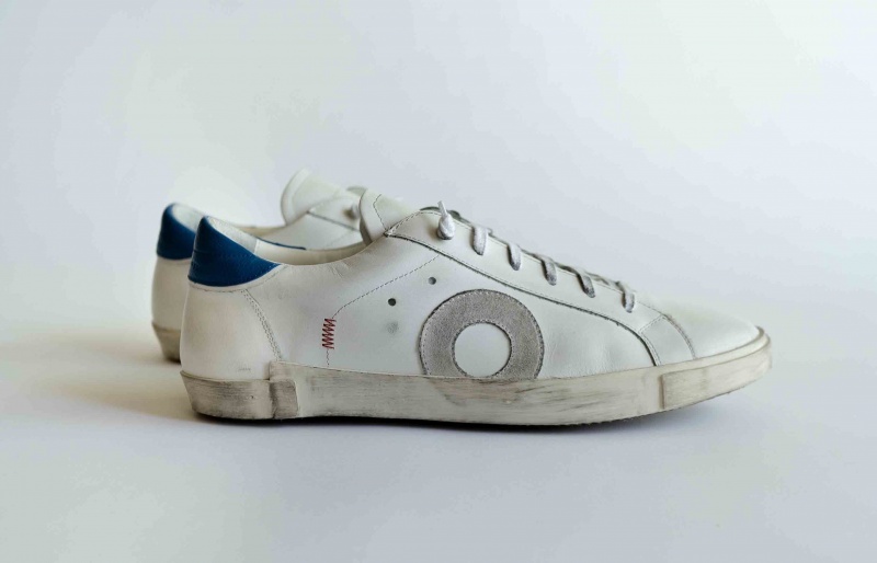 Oliver Cabell Demi Sneakers Heren Wit Blauw | Nederland-062378