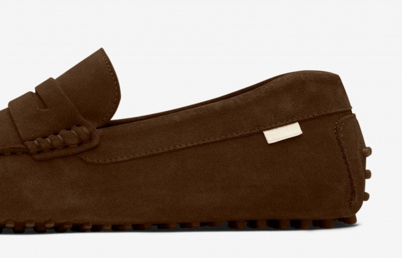 Oliver Cabell Driver Loafers Dames Chocola | Nederland-653812