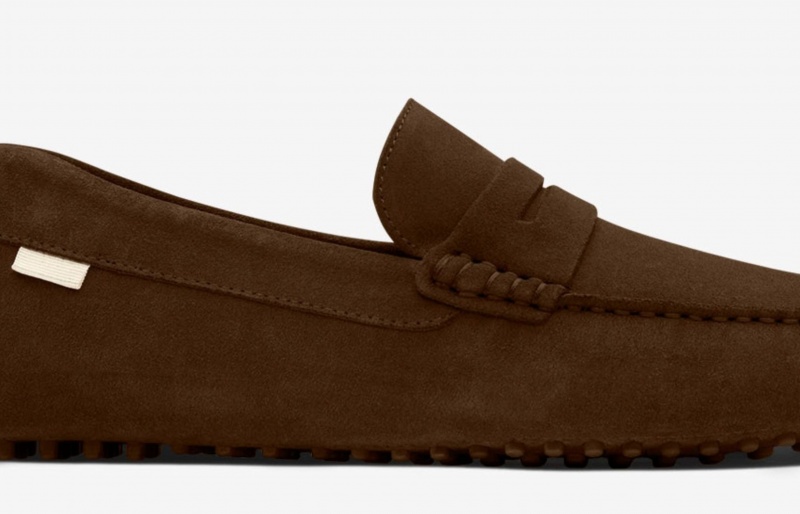 Oliver Cabell Driver Loafers Dames Chocola | Nederland-653812