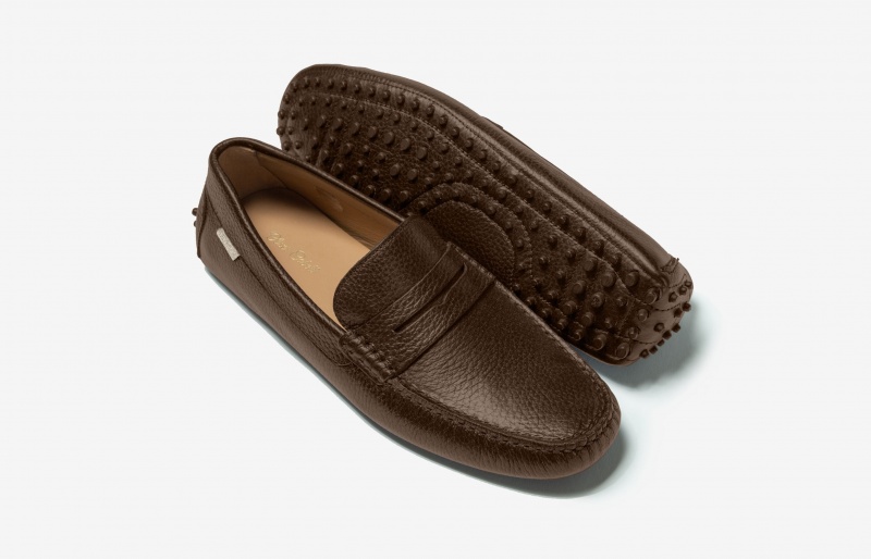 Oliver Cabell Driver Loafers Dames Chocola | Nederland-591746