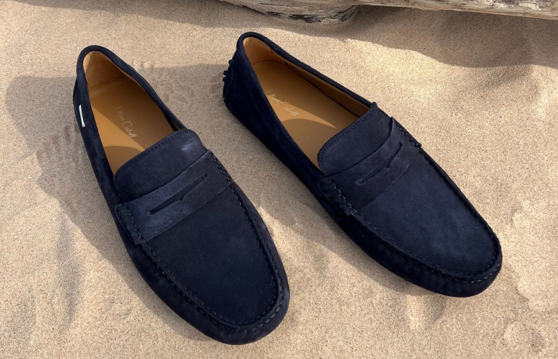 Oliver Cabell Driver Loafers Dames Donkerblauw | Nederland-358172