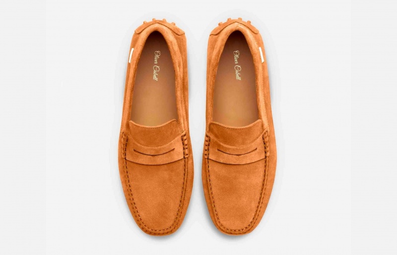 Oliver Cabell Driver Loafers Dames Oranje | Nederland-638495