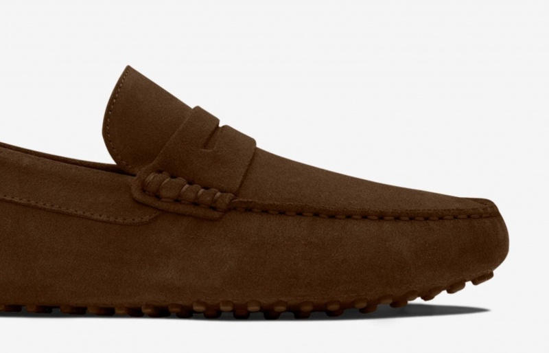 Oliver Cabell Driver Loafers Heren Chocola | Nederland-632840