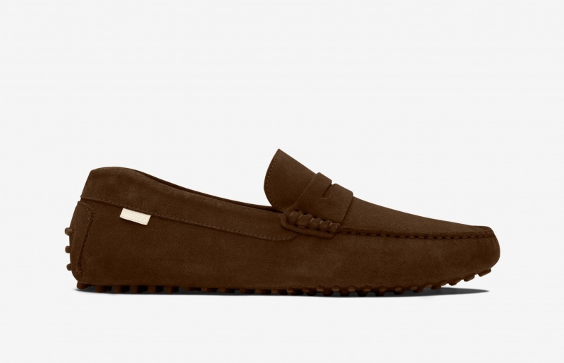 Oliver Cabell Driver Loafers Heren Chocola | Nederland-632840