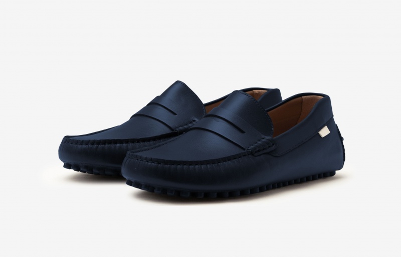 Oliver Cabell Driver Loafers Heren Donkerblauw | Nederland-287190