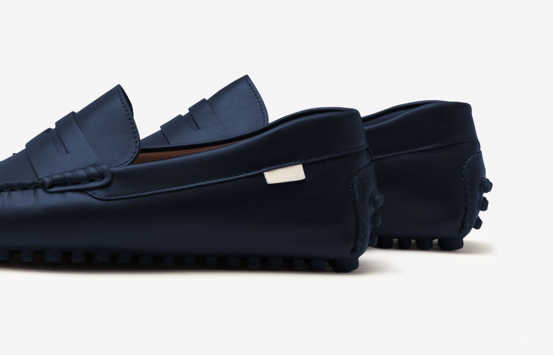 Oliver Cabell Driver Loafers Heren Donkerblauw | Nederland-287190