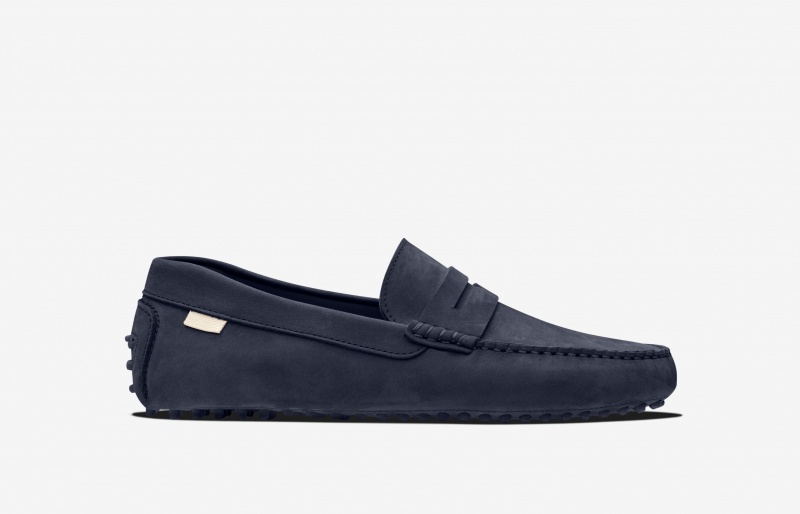 Oliver Cabell Driver Loafers Heren Donkerblauw | Nederland-356791