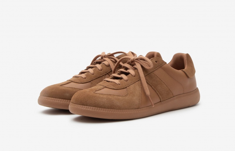 Oliver Cabell GAT Sneakers Heren Bruin | Nederland-604853