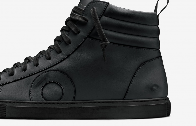 Oliver Cabell Jabbar High Sneakers Heren Zwart | Nederland-708413