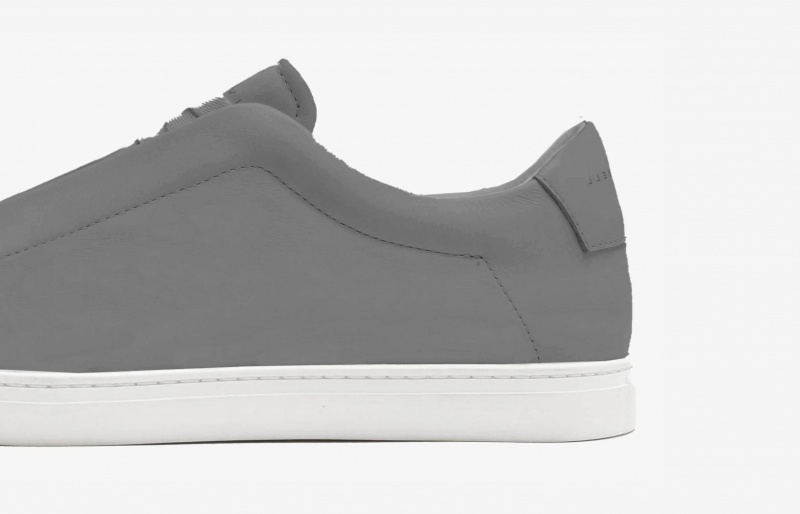 Oliver Cabell Low 1 Laceless Sneakers Dames Grijs | Nederland-037521