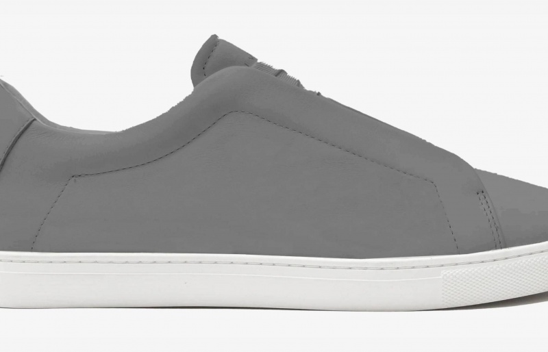 Oliver Cabell Low 1 Laceless Sneakers Dames Grijs | Nederland-037521