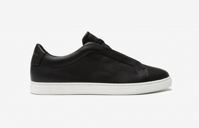 Oliver Cabell Low 1 Laceless Sneakers Dames Zwart | Nederland-038154