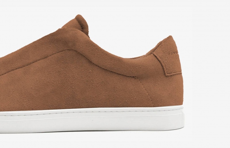 Oliver Cabell Low 1 Laceless Sneakers Heren Bruin | Nederland-136905