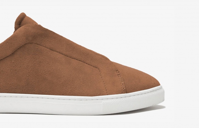 Oliver Cabell Low 1 Laceless Sneakers Heren Bruin | Nederland-136905