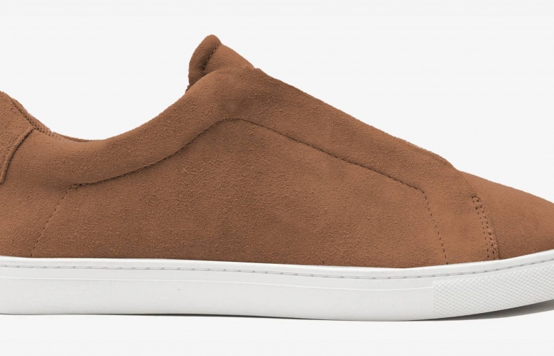 Oliver Cabell Low 1 Laceless Sneakers Heren Bruin | Nederland-136905