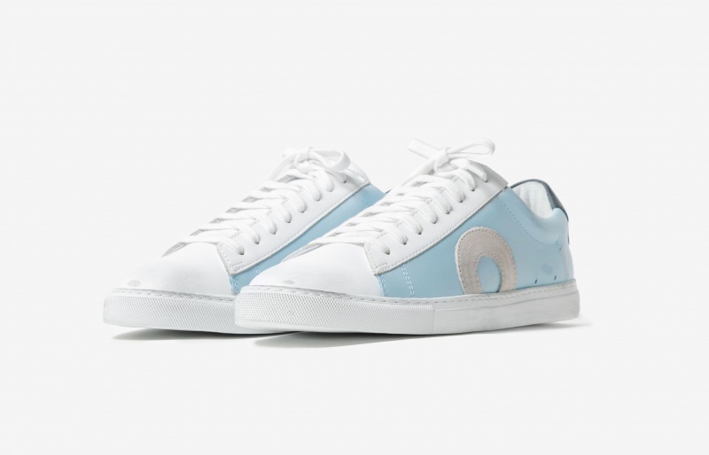 Oliver Cabell Low 1 Sneakers Dames Blauw | Nederland-483657