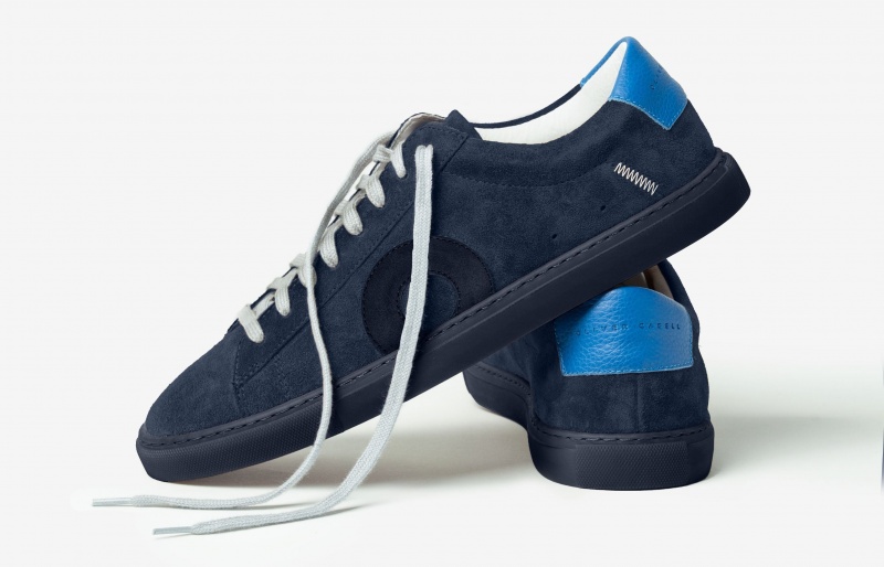 Oliver Cabell Low 1 Sneakers Dames Blauw | Nederland-136987