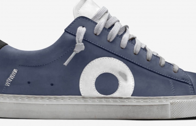 Oliver Cabell Low 1 Sneakers Dames Blauw | Nederland-031857