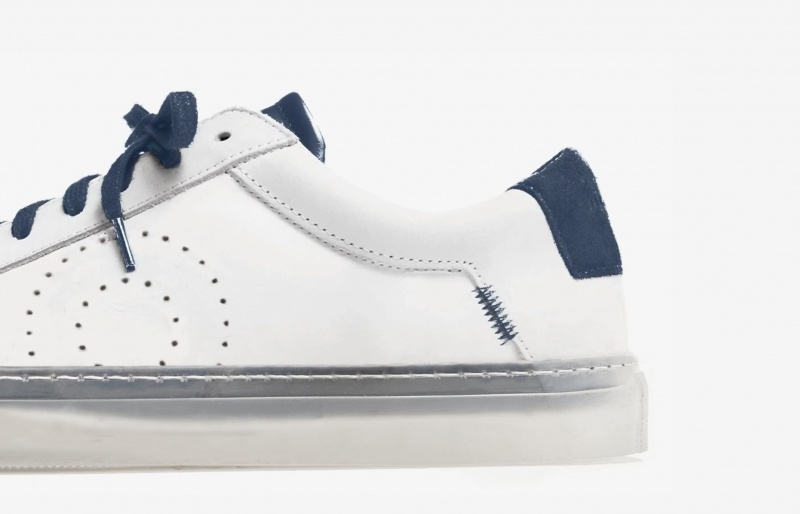 Oliver Cabell Low 1 Sneakers Dames Donkerblauw | Nederland-973524