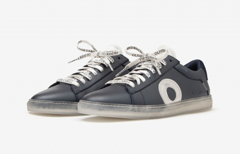 Oliver Cabell Low 1 Sneakers Dames Donkerblauw | Nederland-129078