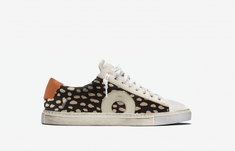 Oliver Cabell Low 1 Sneakers Dames Vichy | Nederland-328061