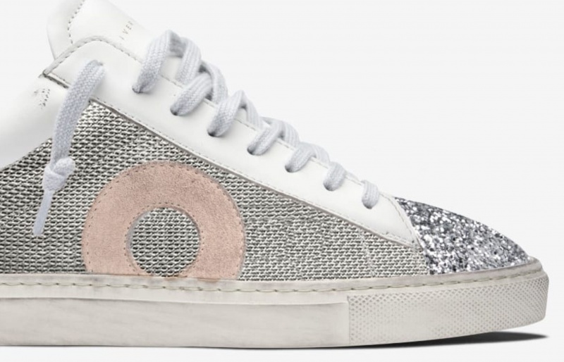 Oliver Cabell Low 1 Sneakers Dames Zilver | Nederland-825619