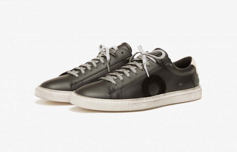 Oliver Cabell Low 1 Sneakers Dames Zwart | Nederland-097245