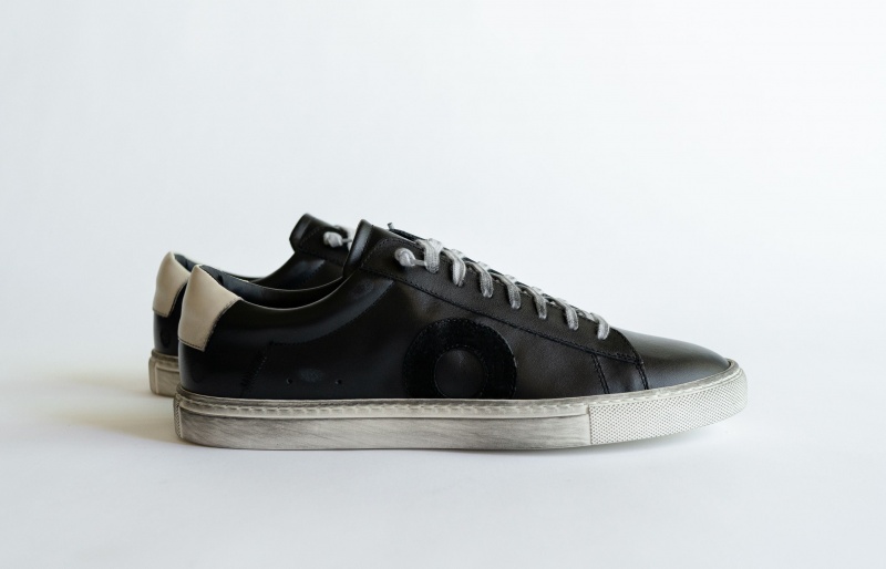 Oliver Cabell Low 1 Sneakers Dames Zwart | Nederland-097245