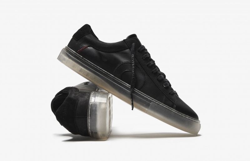 Oliver Cabell Low 1 Sneakers Dames Zwart | Nederland-538672