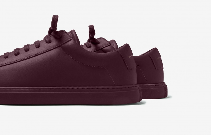 Oliver Cabell Low 1 Sneakers Heren Bordeaux | Nederland-783659