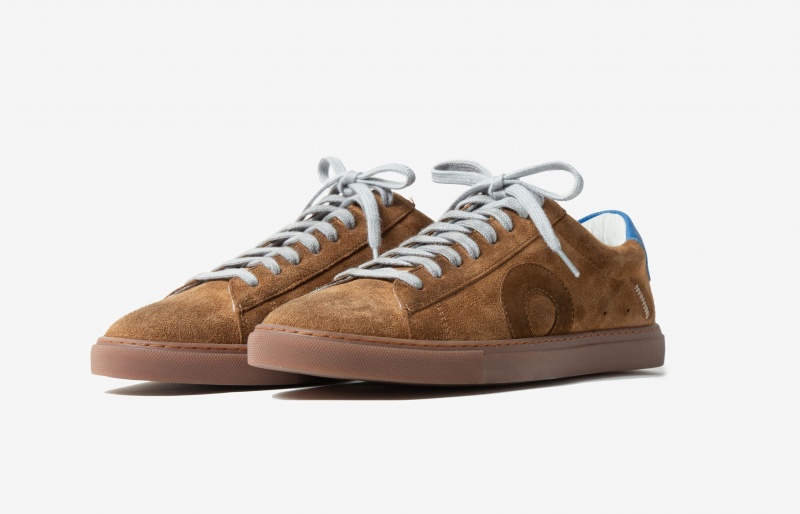 Oliver Cabell Low 1 Sneakers Heren Bruin | Nederland-283507