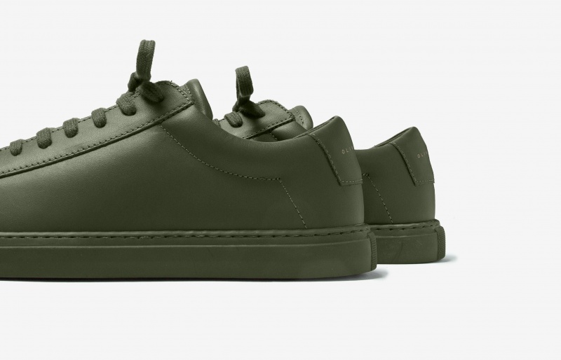 Oliver Cabell Low 1 Sneakers Heren Groen | Nederland-632480