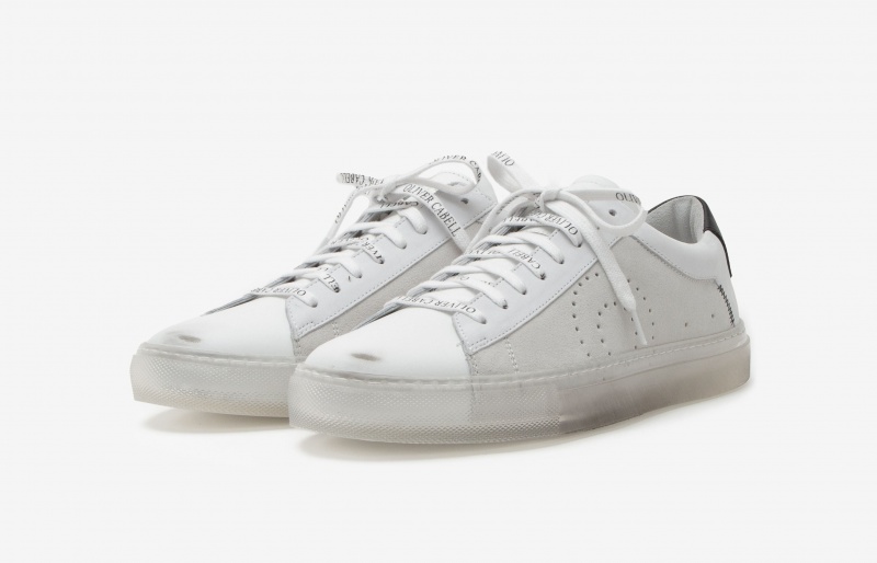 Oliver Cabell Low 1 Sneakers Heren Lichtblauw | Nederland-851064