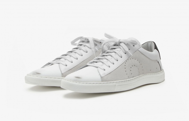 Oliver Cabell Low 1 Sneakers Heren Lichtblauw | Nederland-812504