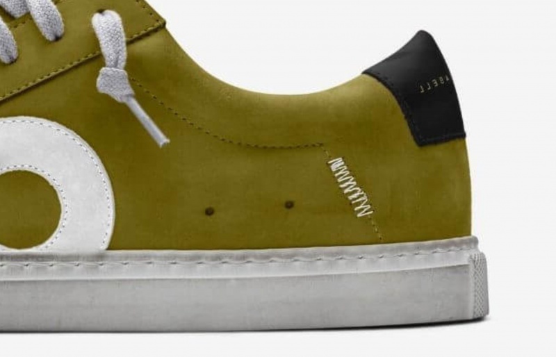 Oliver Cabell Low 1 Sneakers Heren Olijfgroen | Nederland-247306