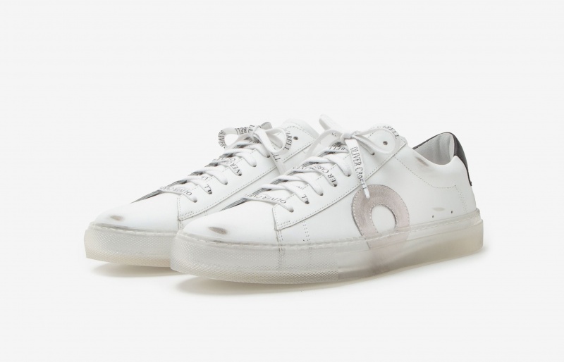 Oliver Cabell Low 1 Sneakers Heren Wit | Nederland-023178