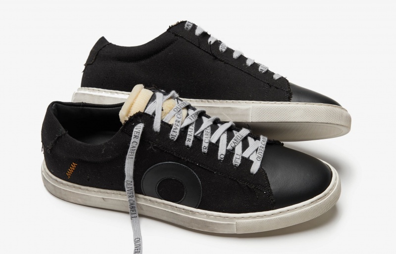 Oliver Cabell Low 1 Sneakers Heren Zwart | Nederland-862037