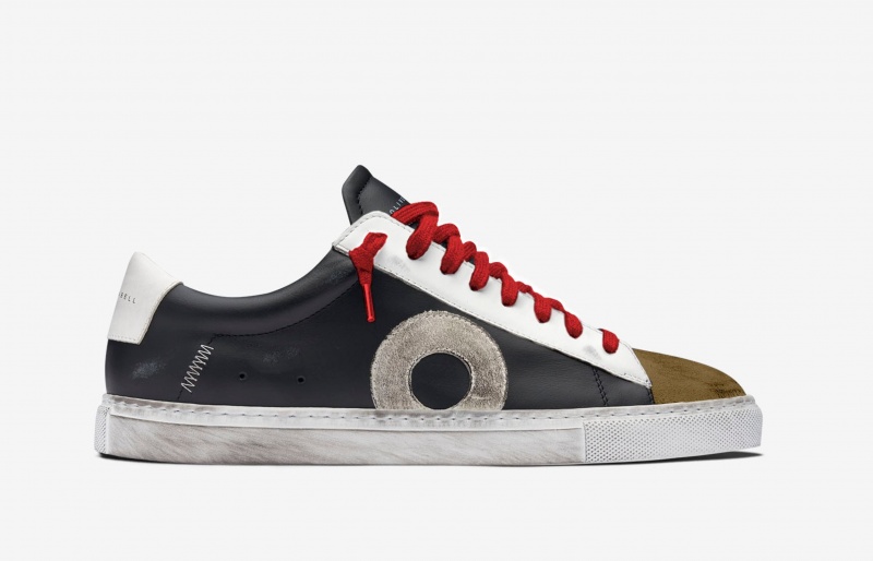 Oliver Cabell Low 1 Sneakers Heren Zwart | Nederland-473081