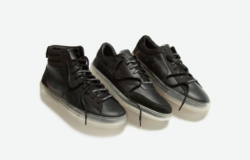 Oliver Cabell Low 1 Sneakers Heren Zwart | Nederland-149570