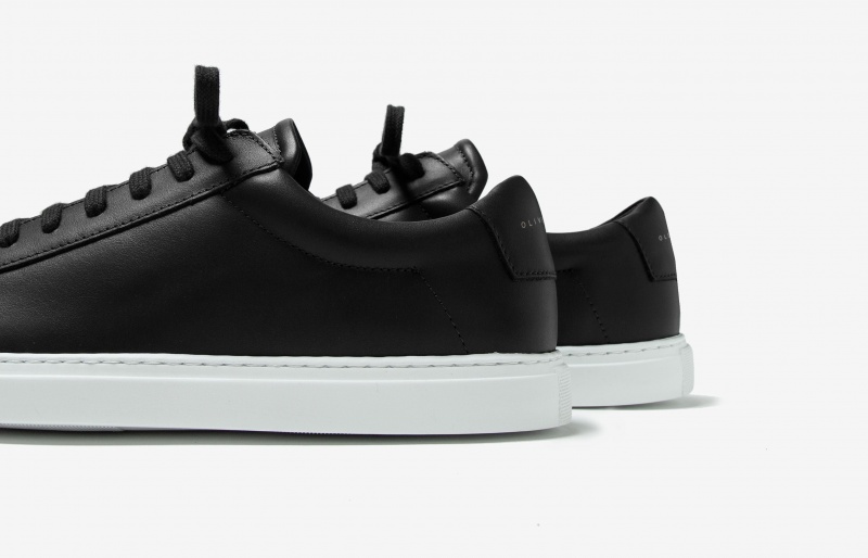 Oliver Cabell Low 1 Sneakers Heren Zwart | Nederland-176538